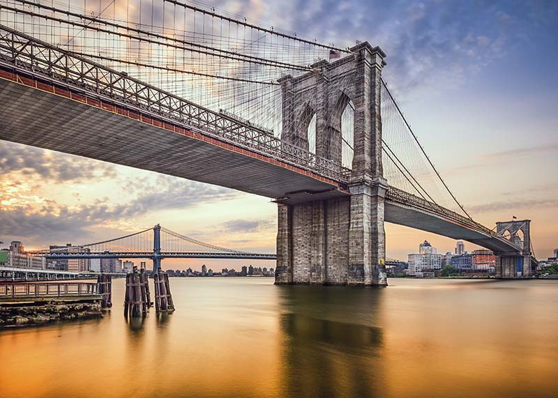 Brooklyn Bridge is NYC’s iconic steel masterpiece