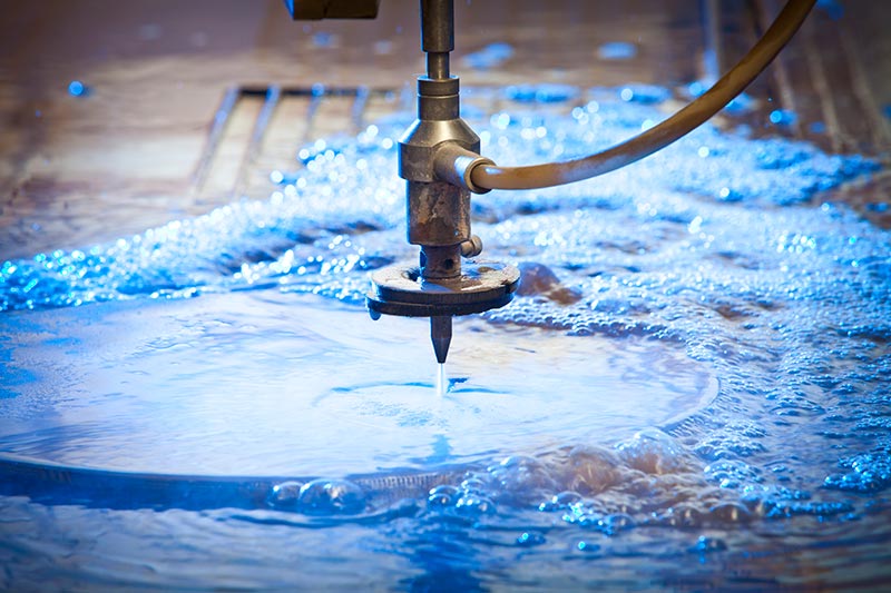How does waterjet cutting work?