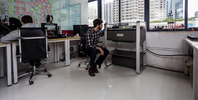 Desktop waterjet cutter offers innovation and power