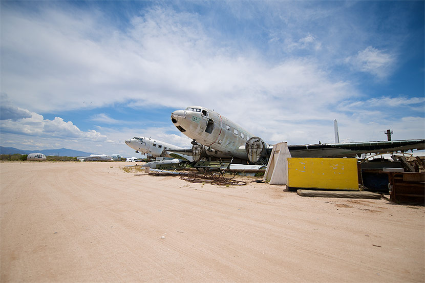 Urban Ghosts: The Boneyard Where Planes Go to Die – and be Reborn