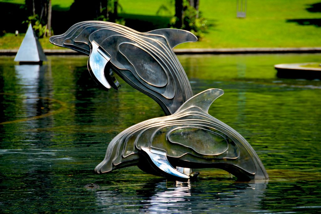 stainless steel dolphin