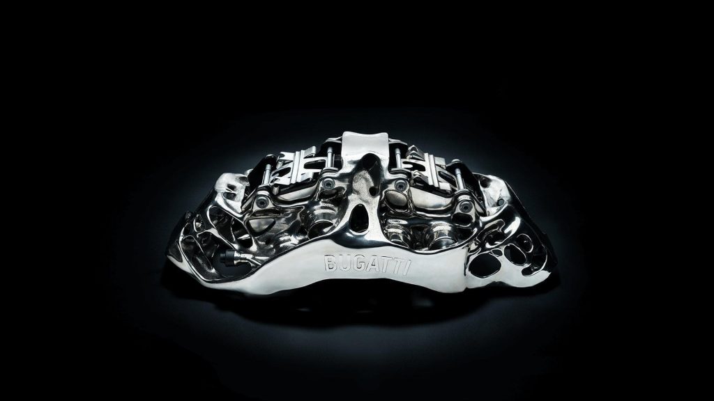 Bugatti 3D Printed Brake Caliper