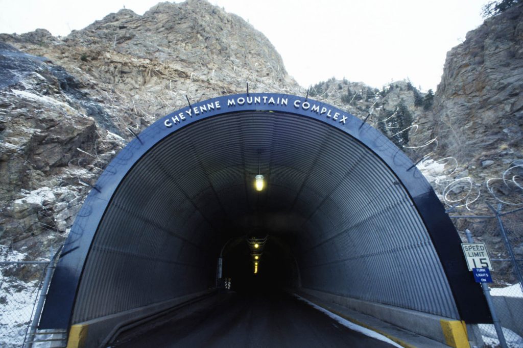 Cheyenne Mountain entrance