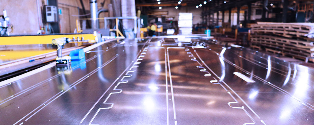 Our aluminium router is hot off the press